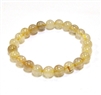 CRB105-8mm STONE BRACELET IN GOLDEN CITRINE