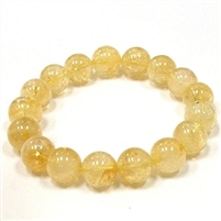 CRB115-12mmSTONE BRACELET IN CITRINE