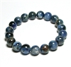 CRB-133-10mm STONE BRACELET IN KYANITE