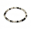 CRB149-1-4mm STONE BRACELET IN TOURMALATED QUARTZ