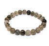 CRB149-3-8mm STONE  BRACELET IN TOURMALATED QUARTZ