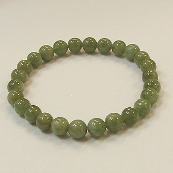 CRB150-8mm STONE BRACELET IN GREEN APATITE