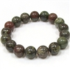 CRB151-12mm STONE BRACELET IN DRAGON BLOOD