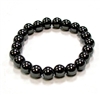 CRB152-10mm STONE BRACELET IN HEMATITE