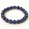 CRB178 10mm STONE BRACELET IN LAPIS-a