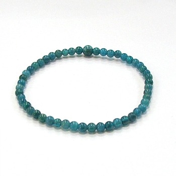 CRB214-4mm STONE BRACELET IN APATITE