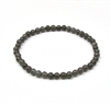 CRB230-C 4mm STONE BRACELET IN MADAGASCAR LABRADORITE