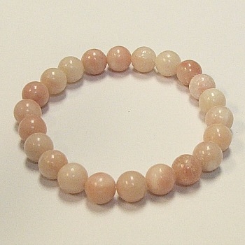 CRB231-8mm STONE BRACELET IN ORIENTAL OPAL