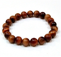 CRB238-10mm STONE BRACELET IN SUN TIGER