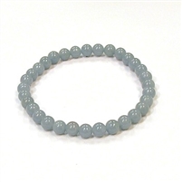 CRB509-6mm STONE BRACELET IN ANGELITE