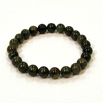 CRB519-8mm STONE BRACELET IN RUSSIAN JADE