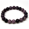 CRB523-10mm STONE BRACELET IN LEPIDOLITE