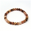 CRB535B-6mm STONE BRACELET IN AFGHANISTAN JADE