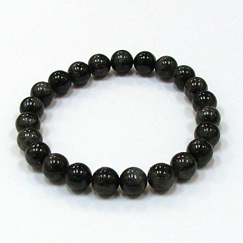 CRB538-8mm STONE BRACELET IN HYPERSTHENE