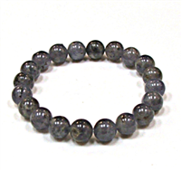 CRB550-10mm STONE BRACELET IN IOLITE