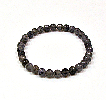 CRB550-6mm STONE BRACELET IN IOLITE