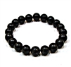 CRB551-10mm STONE BRACELET IN SHUNGITE