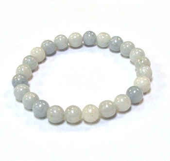 CRB571-8mm STONE BRACELET IN CELESTINE