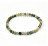 CRB577-04mm STONE BRACELET IN BURMA JADE