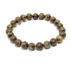 CRB584 8mm STONE BRACELET IN AUSTRALIAN JASPER