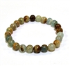 CRB587-8mm STONE BRACELET IN BLUE CALCITE