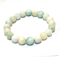 CRB595-10mm STONE BRACELET IN HEMIMORPHITE