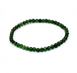 CRB599-04mm STONE BRAELET IN DIOPSIDE