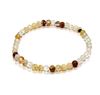 CRB600-04mm STONE BRACELET IN GOLDEN HEALER