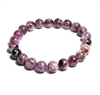 CRB610-8mm STONE BRACELET IN PURPLE EMERALD