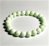 CRB617-8mm STONE BRACELET IN AUSTRALIAN LEMON TURQUOISE