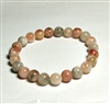 CRB618-8mm STONE BRACELET IN ARUSHA QUARTZ