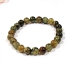 CRB570-8mm STONE BRACELET IN GREEN GARNET