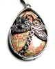 DF-42 DRAGONFLY PENDANT IN UNAKITE
