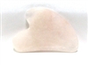 E30-056 GUA SHA FACIAL TOOL IN ROSE QUARTZ