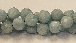 G03-10mm AQUAMARINE FACETED BEADS