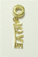 GOLD COLOR LOVE CHARM