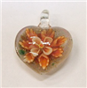 GP1-07-08 GLASS PENDANT HEART SHAPE