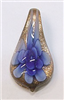 GP11-01-02 GLASS PENDANT WITH FLOWER