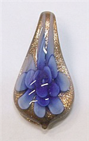 GP11-01-02 GLASS PENDANT WITH FLOWER