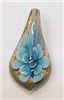 GP11-01-04 GLASS PENDANT WITH FLOWER