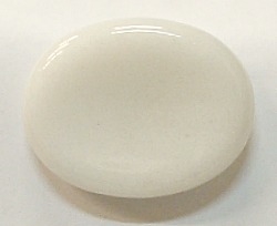 HO5-44 WORRY STONE IN WHITE JADE