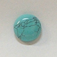 JO7-10 TOUQUOISE COLOR 16mm ROUND CABOCHON