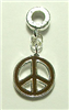 PEACE CHARM BROWN