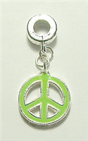 PEACE CHARM LIME