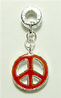 PEACE CHARM RED