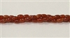 PO1-10-RED AGATE RICE BEADS