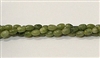 PO1-15-OLIVE JASPER RICE BEADS