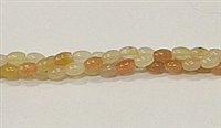 PO1-16-YELLOW JADE RICE BEADS