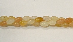 PO2-16 YELLOW JADE RICE BEADS