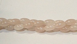 PO7-04 ROSE QUARTZ RICE BEADS